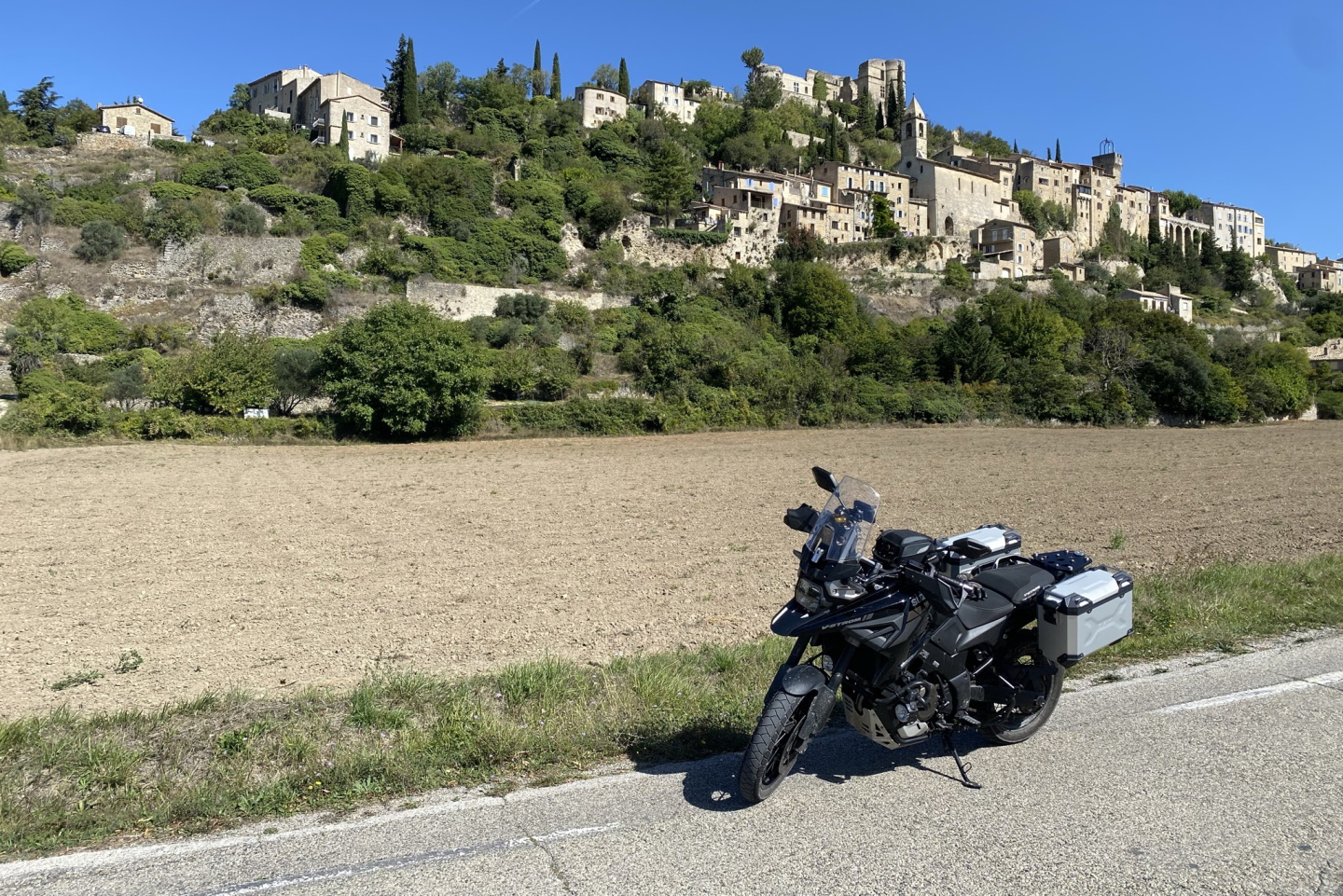 France on a Motorcycle