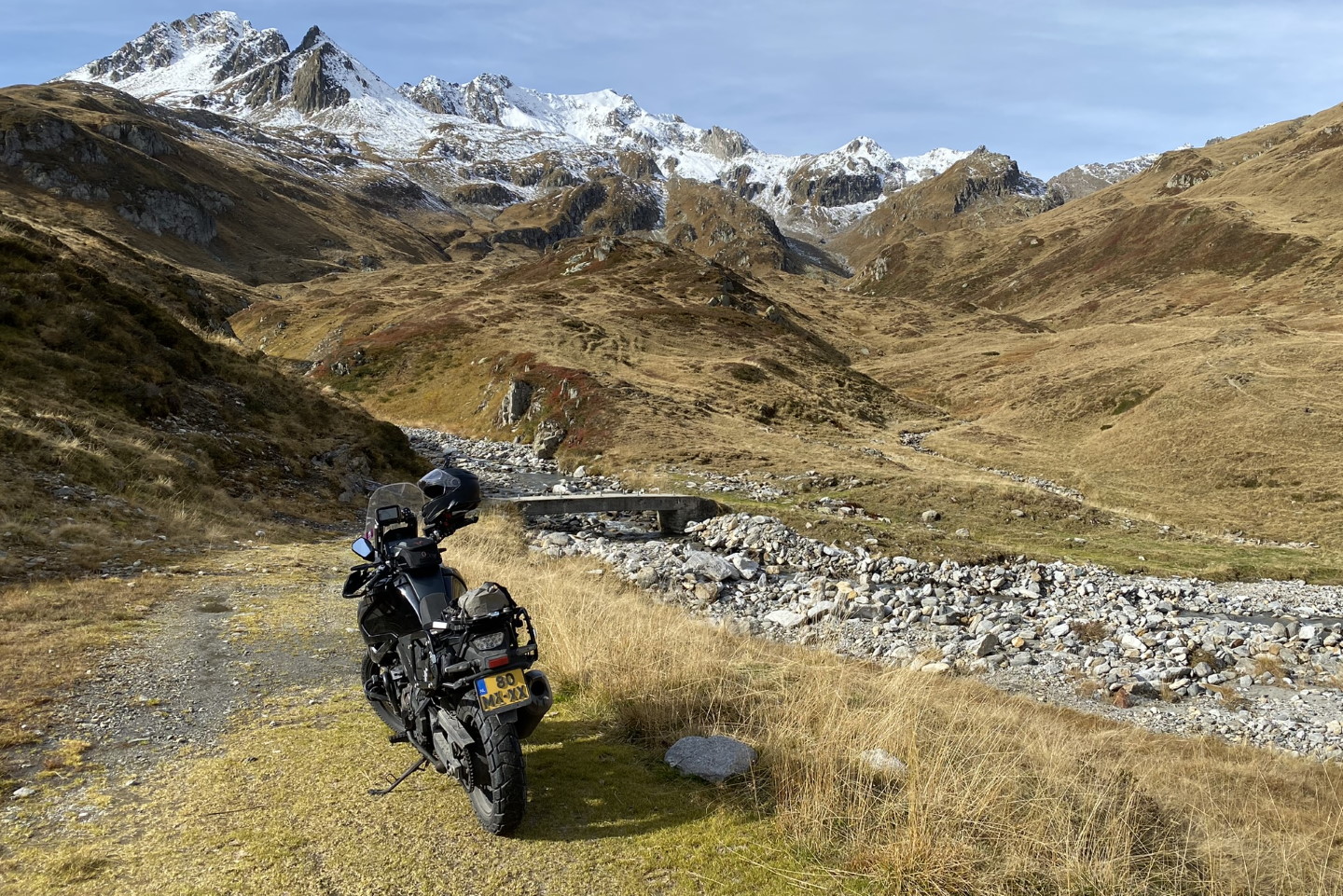 The Swiss Alps on a Motorcycle