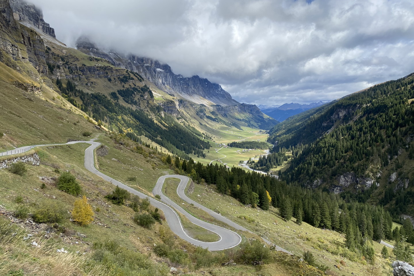 The Swiss Alps on a Motorcycle