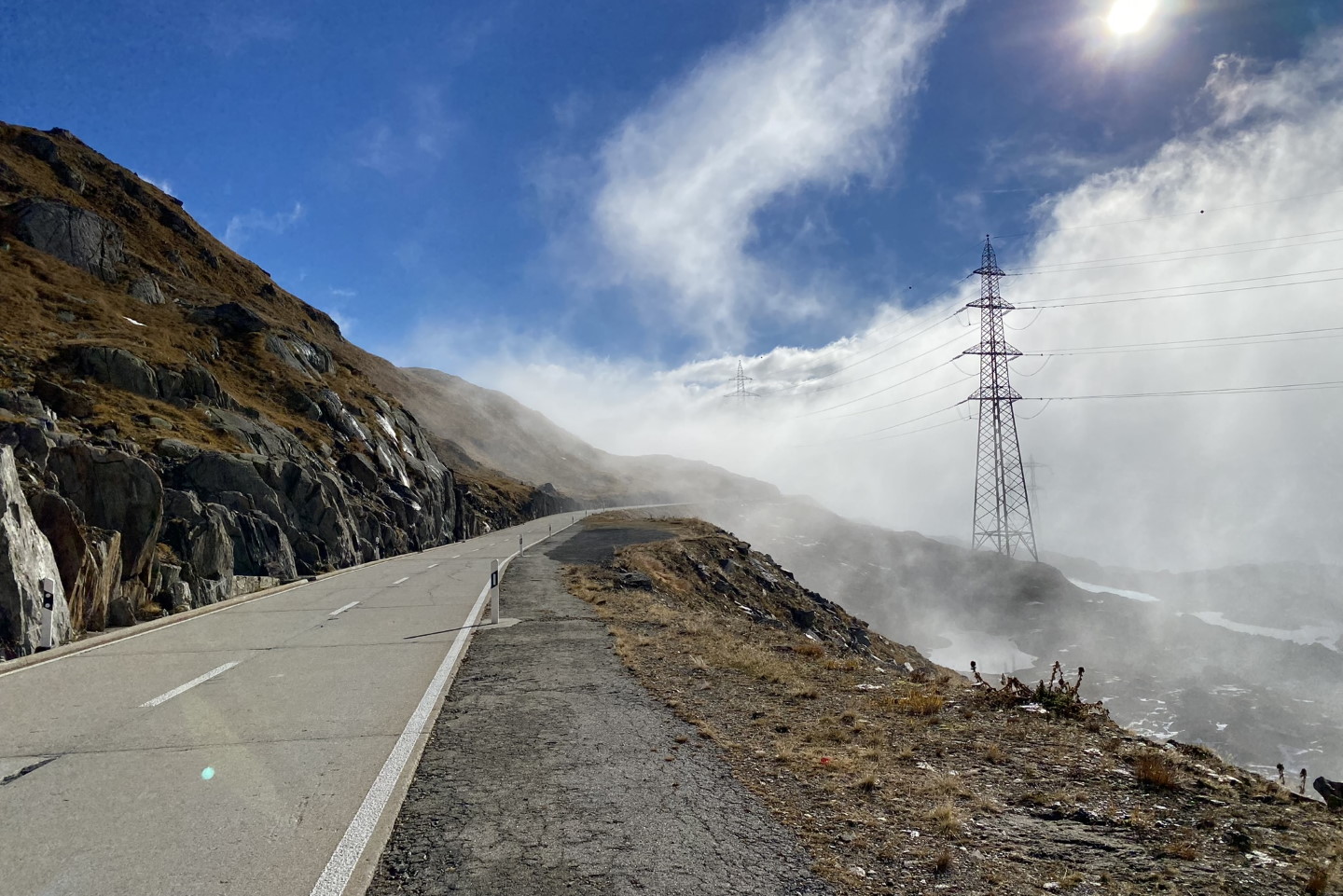 The Swiss Alps on a Motorcycle
