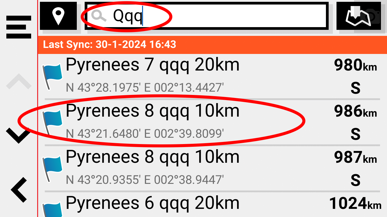 BirdsEyes op de Garmin Zumo XT2
