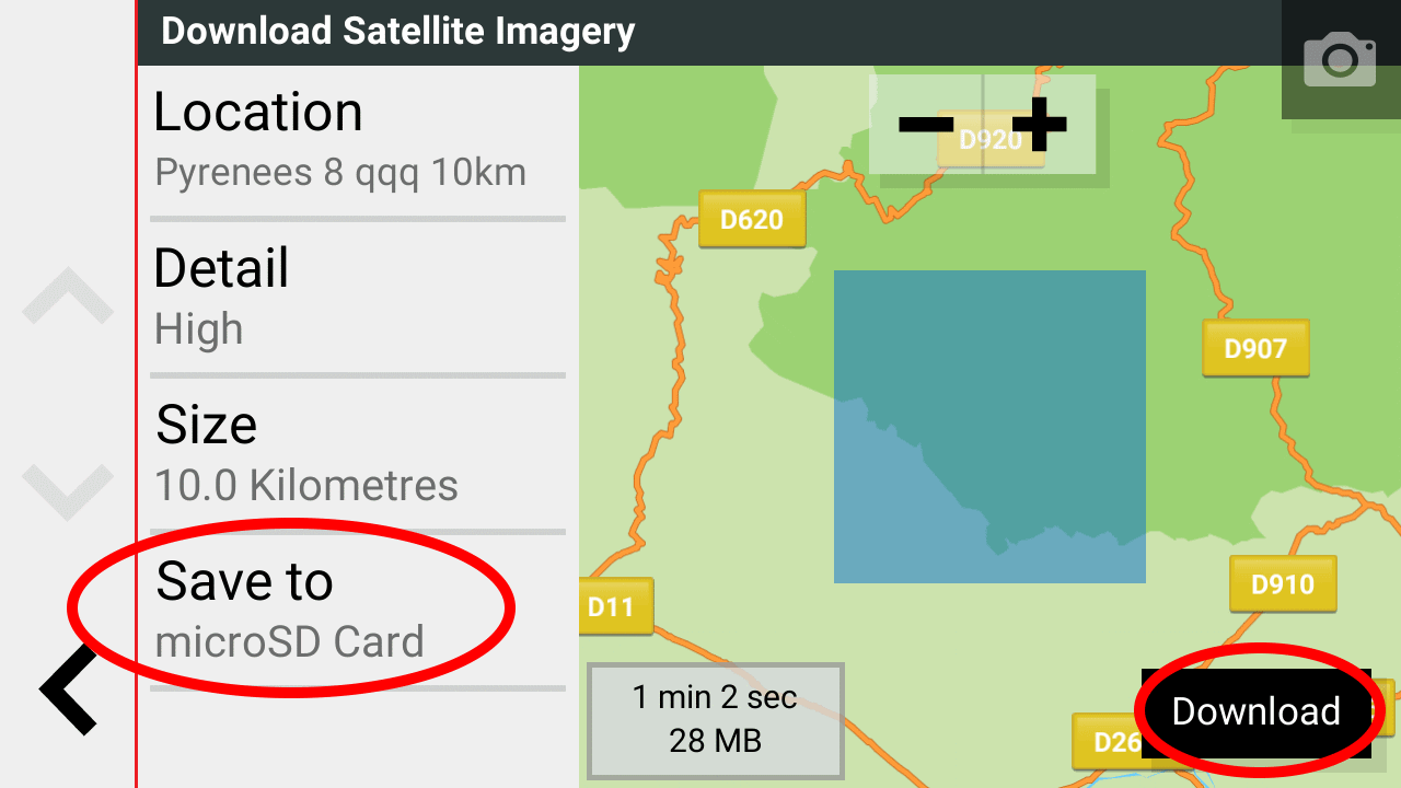 BirdsEyes op de Garmin Zumo XT2